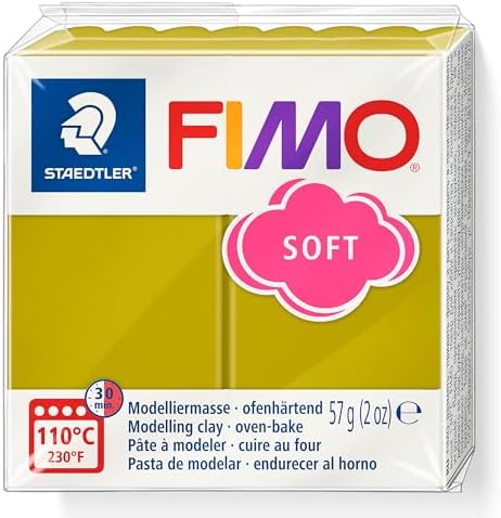 Fimo 8020-T51 Fimo Soft Modelleme Kili 57 gr Çim Yeşili