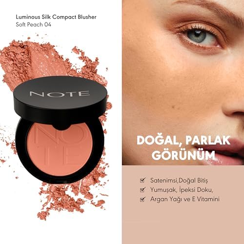 Alternative view of Luminous Silk Compact Blusher 04 Soft Peach Toz Allık