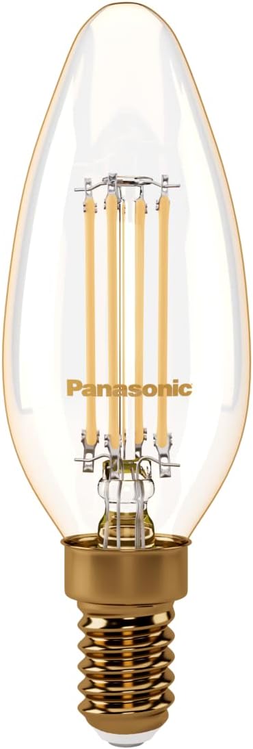 Alternative view of E14 Dim Edilebilir Filaman Lamba 4W 360LM 2000K Gold