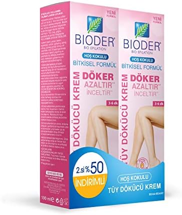 Bioder Tüy Dökücü Krem Bio-Epilation Kadınlar için 100 ml 2 Adet