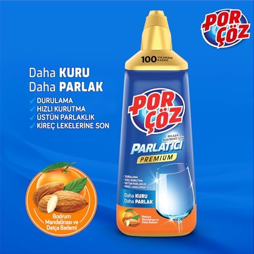 Bulaşık Makinesi Parlatıcısı (Bodrum Mandalinası - Datça Bademi) 500 Ml
