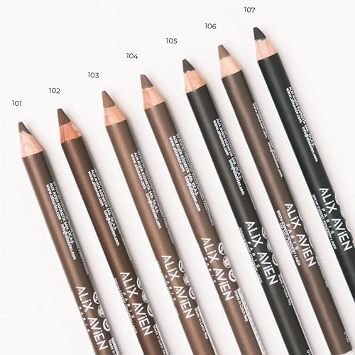 Fırçalı Yumuşak Uçlu Belirginleştirici Gri Kaş Kalemi-eyebrow Expert Powdery Liner 107 Deep Gray
