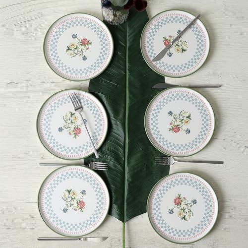 Alternative view of Rose Pasta Tabağı 22 Cm 6 Adet 22911