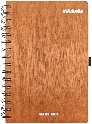 Alternative view of 14X21 Spiralli Wood Kapak Defter