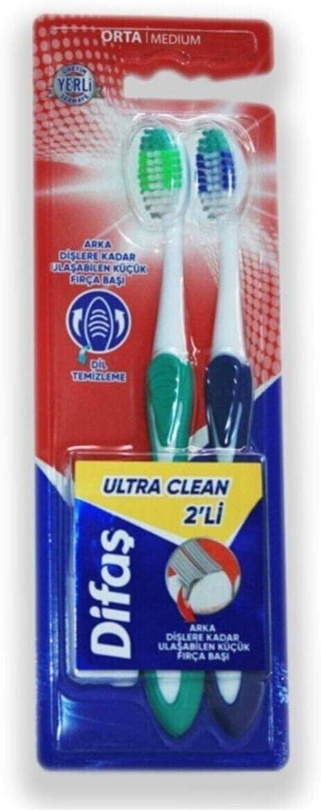 Ultra Clean İkili Diş Fırçası