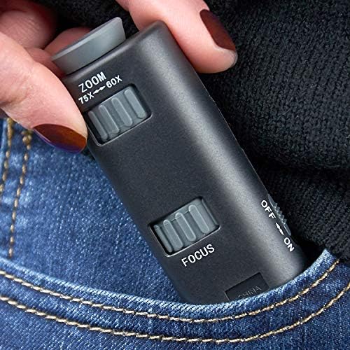 mm Taschen-Mikroskop LED - Görsel 3