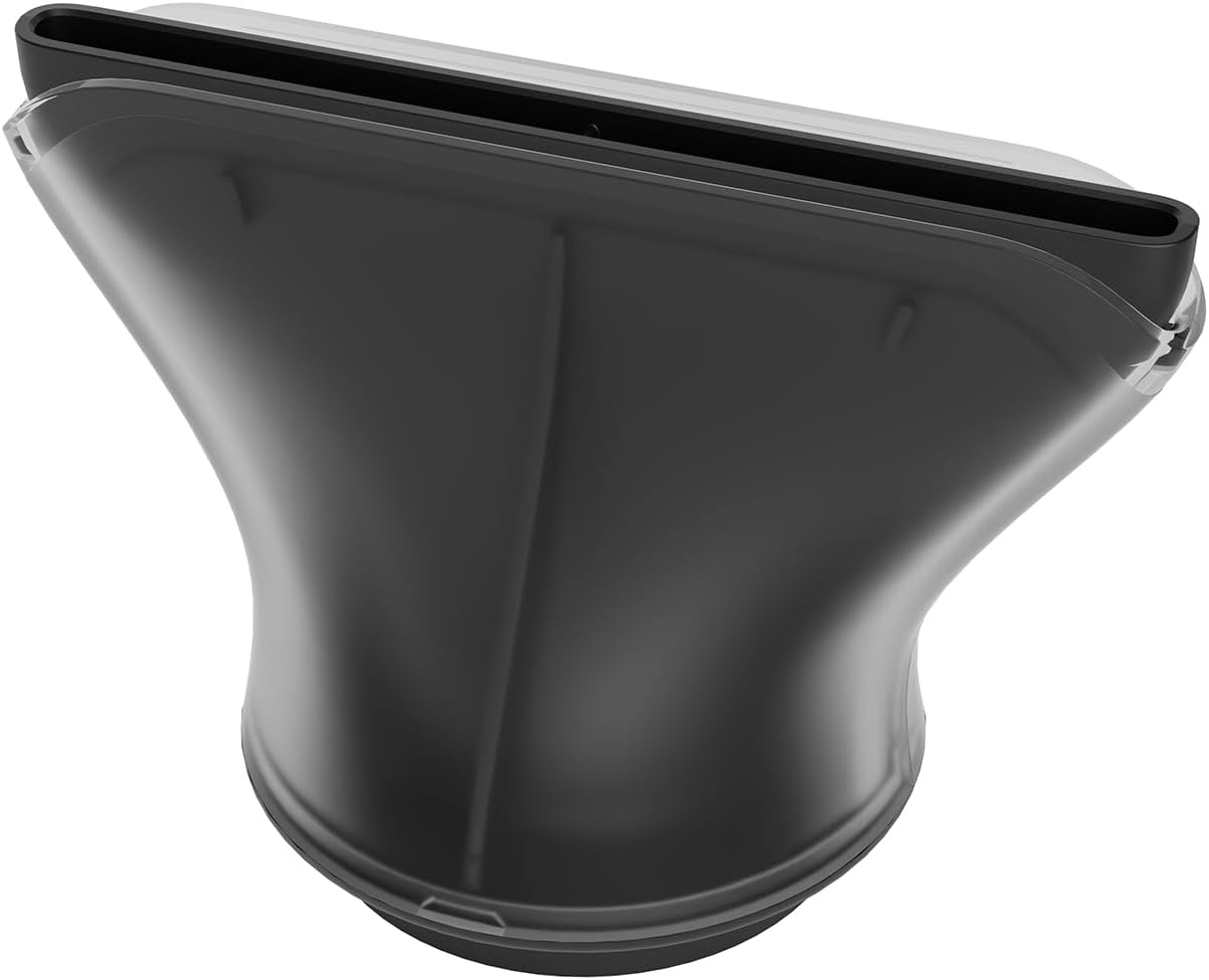 Halo Geniş Düzleştirici Konsantre Başlık, 88 mm – Siyah
