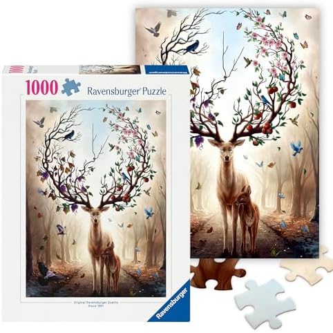 1000p Puzzle Büyülü Geyik, Yapboz