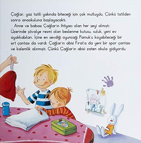 Alternative view of İlk Okuma Kitabım-Minik Çağlar Anaokuluna Başlıyor: İlk Okuma Kitabım