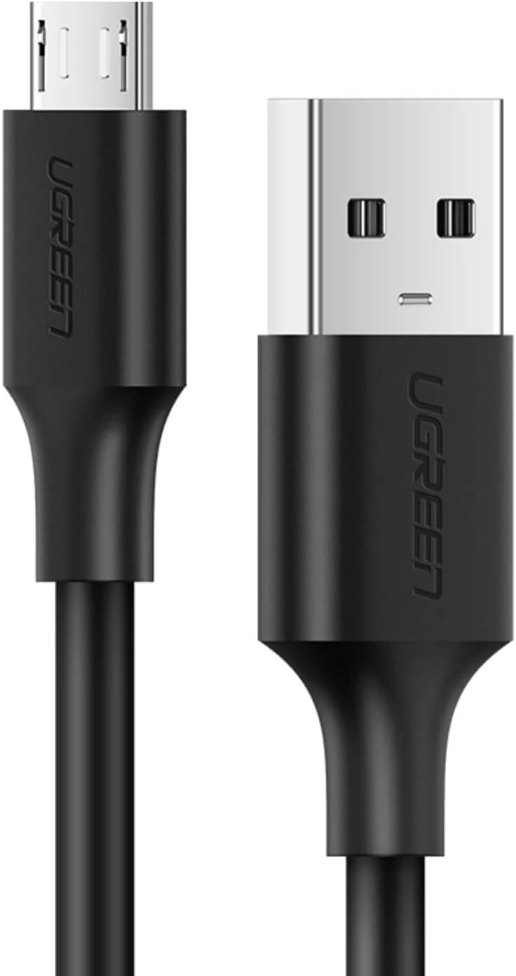 Alternative view of 2.0 A USB-A & Micro USB Data ve Şarj Kablosu, 1 Metre, Siyah, 60136