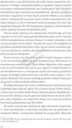 Alternative view of Dinlemiyorsun: Ne Kaçırdığının Farkında Mısın?