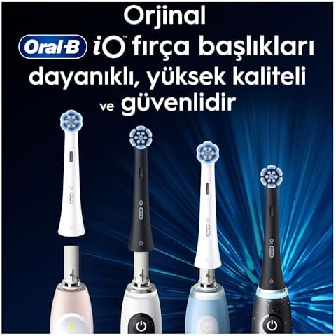 Alternative view of iO Gentle Care Siyah Diş Fırçası Yedek Başlığı 4 Adet