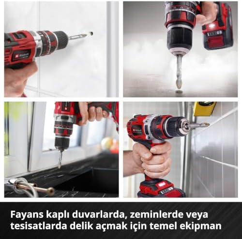Orijinal XS-CASE 4 Parça Karbür Fayans Matkap Ucu Seti (Takım Çeliğinden Üretilmiştir, Özel Taşlanmış Karbür Plaka, Merkezleme Ucu, E 6.3 Sap, Saklama Kutusu Dahil) - 49051404 - Görsel 3
