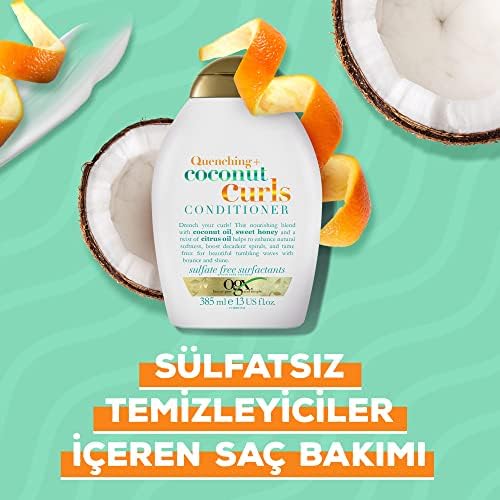 Alternative view of bukleli saçlar için nemlendirici coconut curls sülfatsız bakım kremi (385 ml)