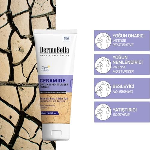 Seramid Kuru Ciltler İçin Nemlendirici Cilt Losyonu 200 ml
