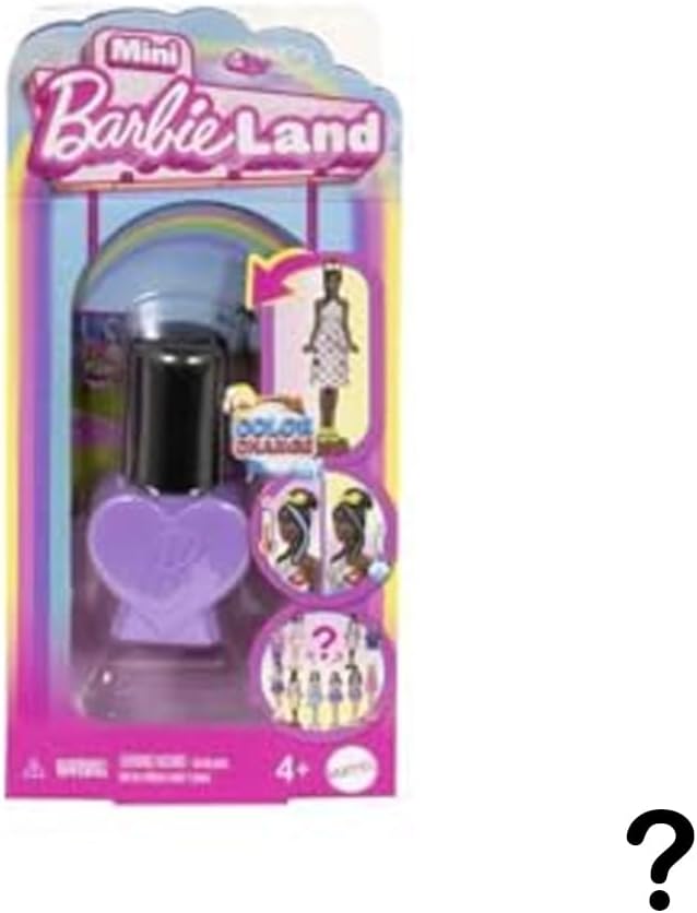 Mini Land™ CDU Mini Land Fashionistas bebekler, 'oje şişesi' içinde 4 cm'lik sürpriz bebekler (Stiller çeşitlilik gösterebilir) JCP97