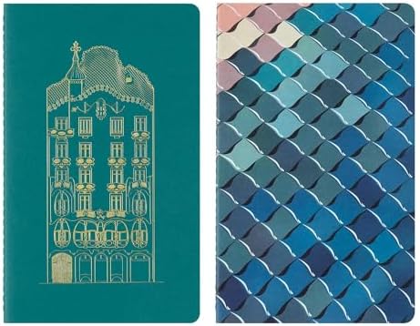 Alternative view of SET 2 CAHIER LARGE CASA BATLLO