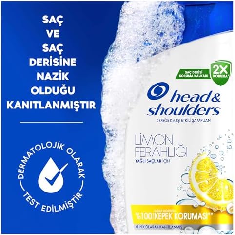 Alternative view of & Shoulders Limon Ferahlığı Kepek Karşıtı Yağlı Saçlar İçin Günlük Kullanım 330 ml Şampuan