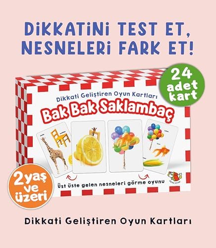 Bak Bak Saklambaç: Dikkati Geliştiren Oyun Kartları