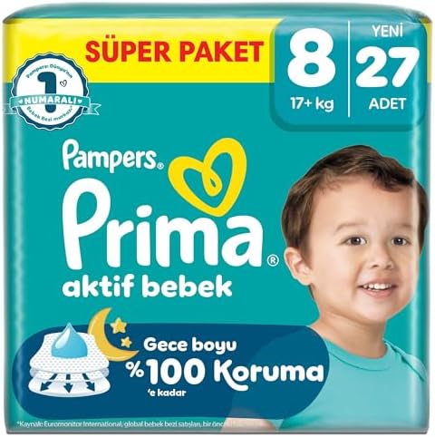 Aktif Bebek Süper Paket 8 Beden 27 Adet