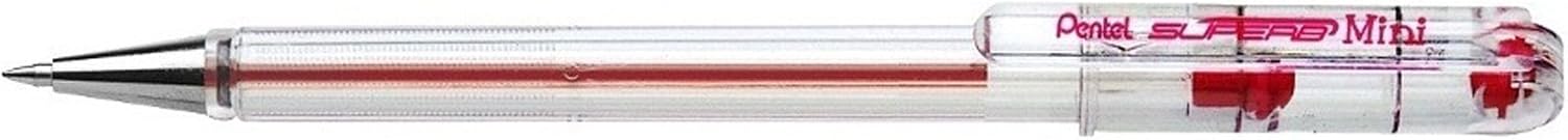 Alternative view of Mini 0.7 mm Yağ Bazlı Roller Kalem 12'li Kutu KIRMIZI