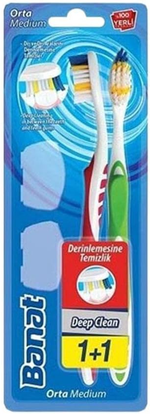 Alternative view of Deep Clean Derinlemesine Temizlik Diş Fırçası 1+1 Orta