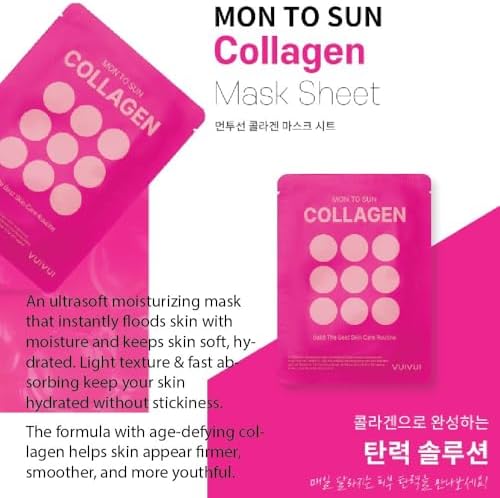 Byeolee Mon To Sun Kolajen Yüz Maskesi 25 ml