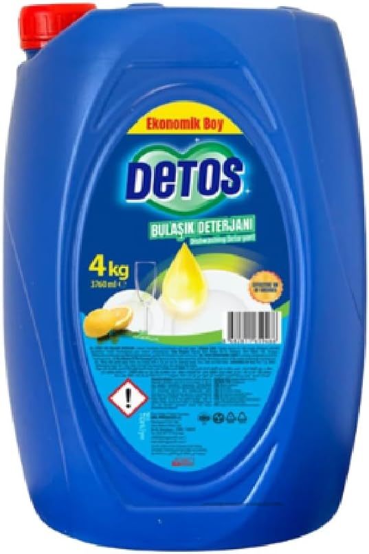 Alternative view of Detos Limon Kokulu Bulaşık Deterjanı 4000 ml
