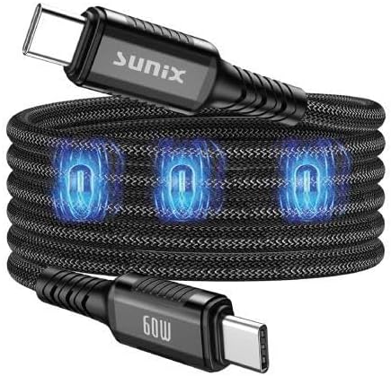 Alternative view of 60W Mıknatıslı Usb-C Data ve Şarj Kablosu IP-25