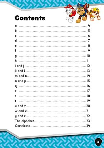 Alternative view of PAW Patrol First Letters Activity Book: Get Set for School!
