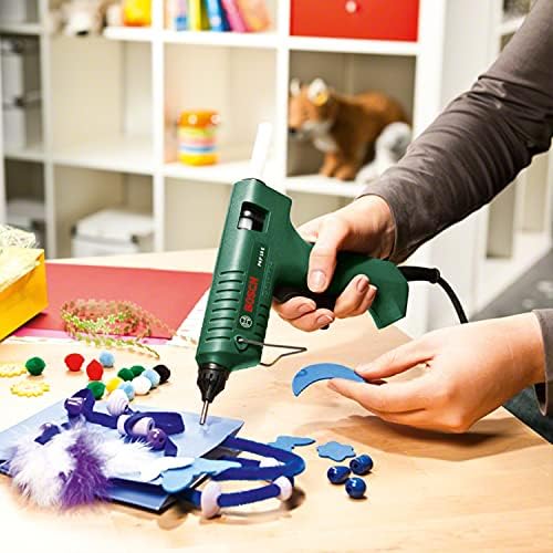 Home and Garden PKP 18 E Elektrikli Sıcak Tutkal Tabancası, 200 V, Tutkal Çubuğu 1 Adet Ekstra Uzun Nozül, Yeşil - Görsel 3