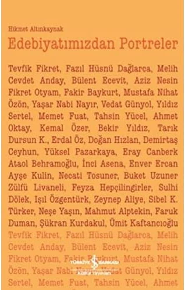Edebiyatımızdan Portreler