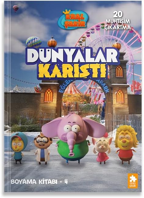 Alternative view of Kral Şakir - Dünyalar Karıştı Boyama Kitabı 4