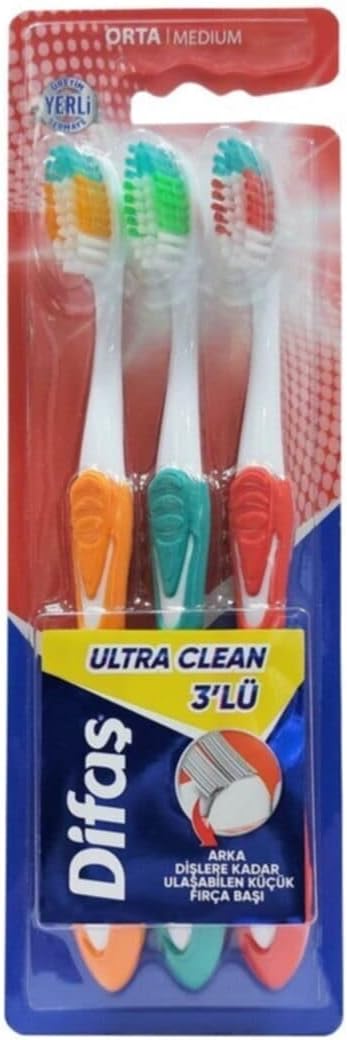Ultra Clean 3'lü Diş Fırçası