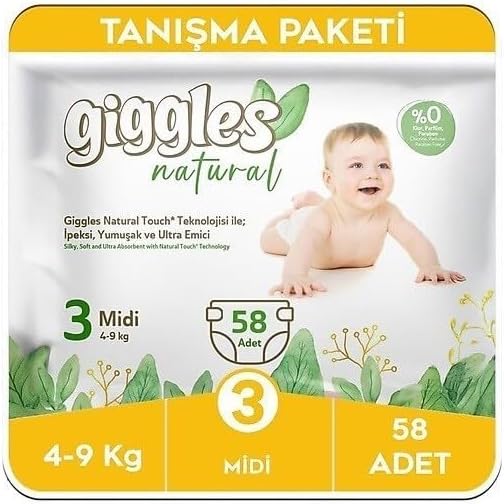 3 Numara Midi 1 Paket 58 Adet