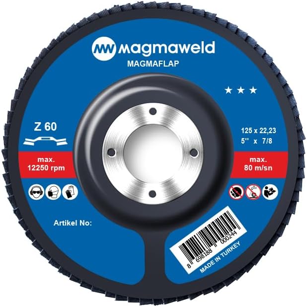 Magmaflap 60 Kum-ZR 125x22 mm 10 Adet - Görsel 2