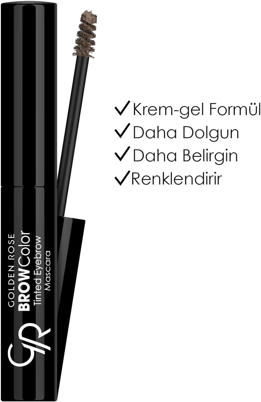 Brow Tinted Eyebrow Mascara No: 02 Light Brown - Fiber İçerikli Kaş Maskarası