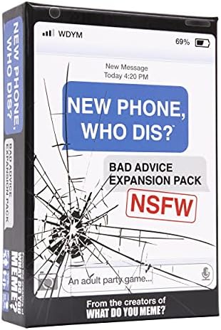 Alternative view of Do You Meme New Phone, Who Dis? Bad Advice NSFW Genişletme Paketi – Yeni Telefona Eklenmek İçin Tasarlandı, Who Dis? Core Game –?