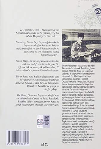Alternative view of Enver Paşa’nın Anıları: 1881 - 1908