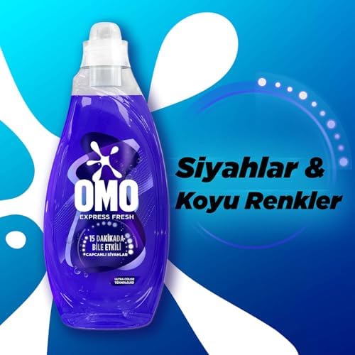 Alternative view of Express Fresh Capcanlı Siyahlar Tüm Koyu Renkler Sıvı Çamaşır Deterjanı 1480 ml