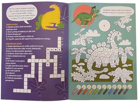 Dinozorlar: Eğlenceli Etkinlikler