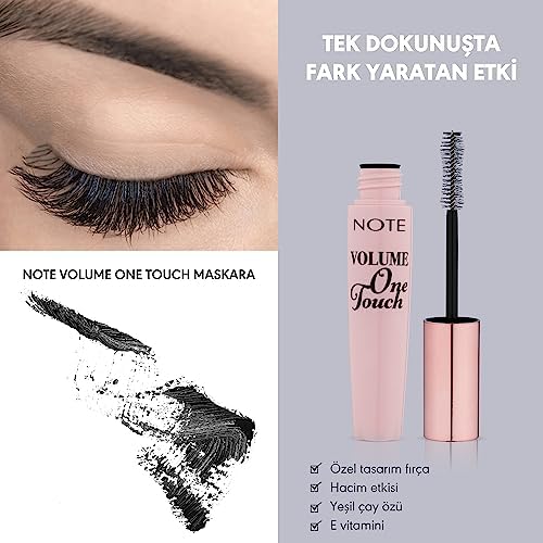 Volume One Tek Tek Ayırma ve Hacim Etkili Maskara