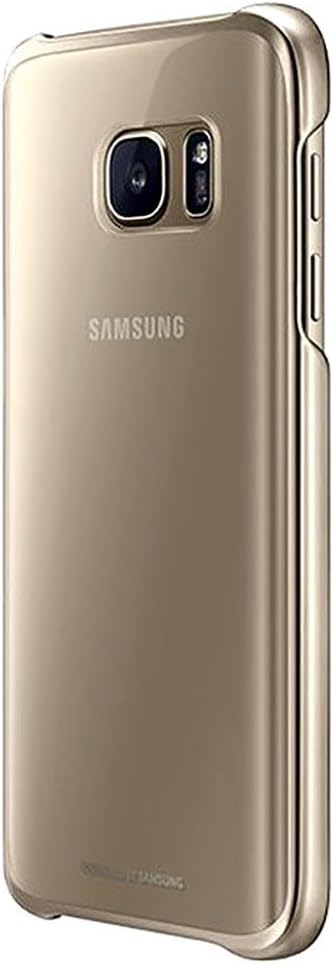 Galaxy S7 Cep Telefonu Kılıfı, Şeffaf Altın - Görsel 2