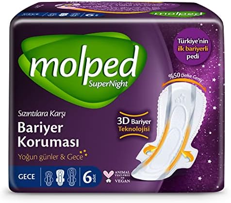 Alternative view of Supernight Uzun Gece Pedi (1 x 6 Adet)