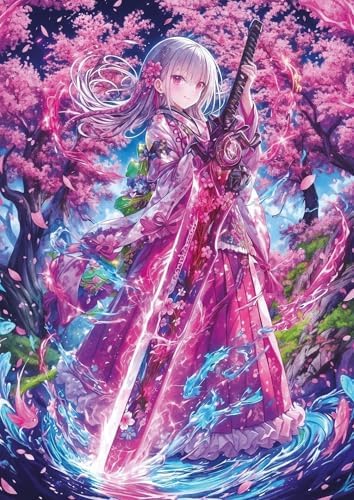 Pembe Kılıç 1000 Parça Puzzle