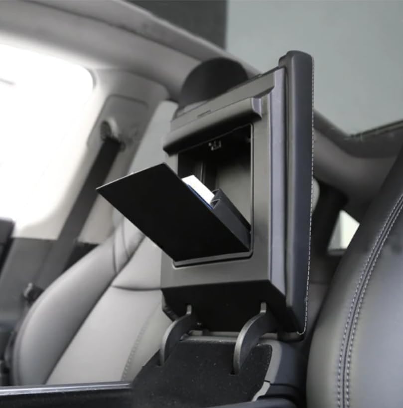 Tesla Model Y ile Uyumlu Kol Dayama Arka Saklama Kutusu V2 | Juniper Uyumlu Değildir