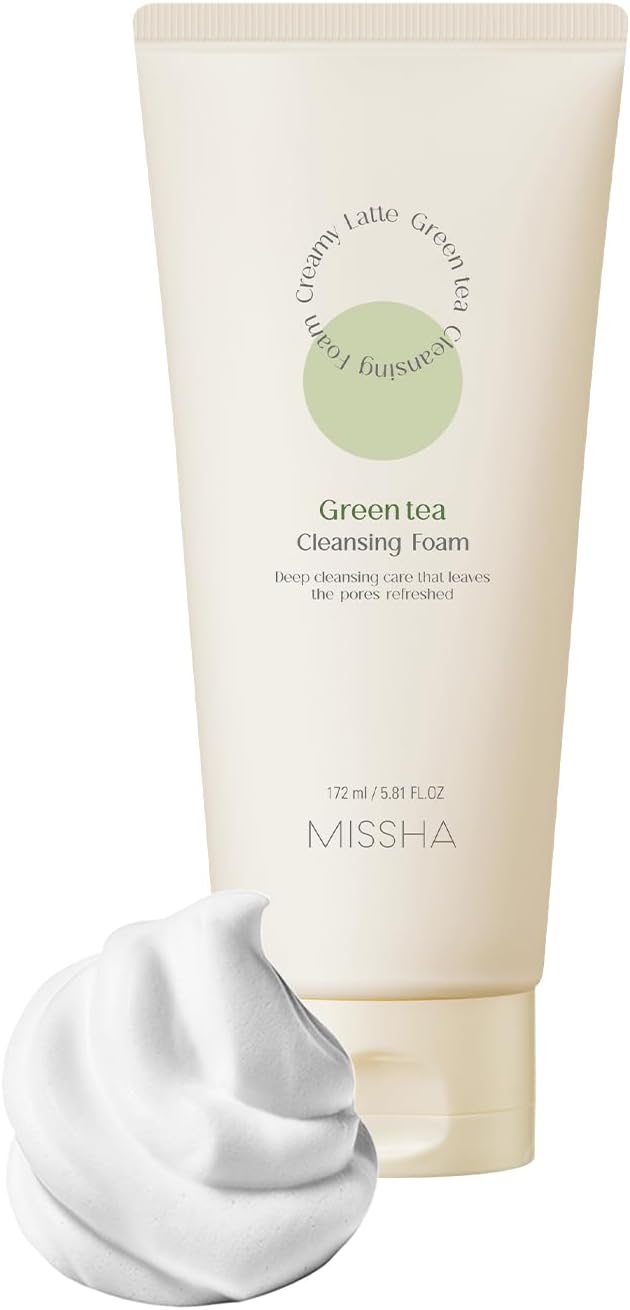Alternative view of Yağlanma Karşıtı, Arındırıcı Temizleme Köpüğü 172ml Creamy Cleansing Foam (Green Tea)