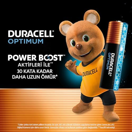 Alternative view of Optimum AA Alkalin Kalem Pil (4'lü Paket) 1,5V - LR6 MX1500