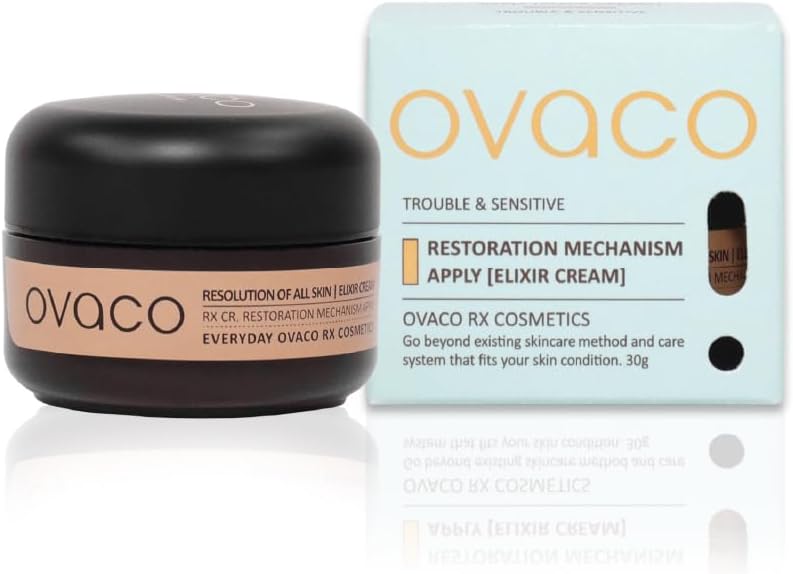 Alternative view of Ovaco Restoration Mechanism Apply Elixir Cream | 30 ml | Onarıcı Bakım Balsamı | Hassas Cilt, Egzama, Kuru Cilt ve Akne İçin Doğal Yatıştırıcı Krem