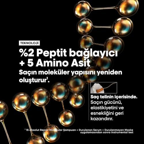 Alternative view of Professionnel Paris Serie Expert Absolut Repair Molecular Tüm Yıpranmış Saçlar İçin Durulanmayan Maske 50ml